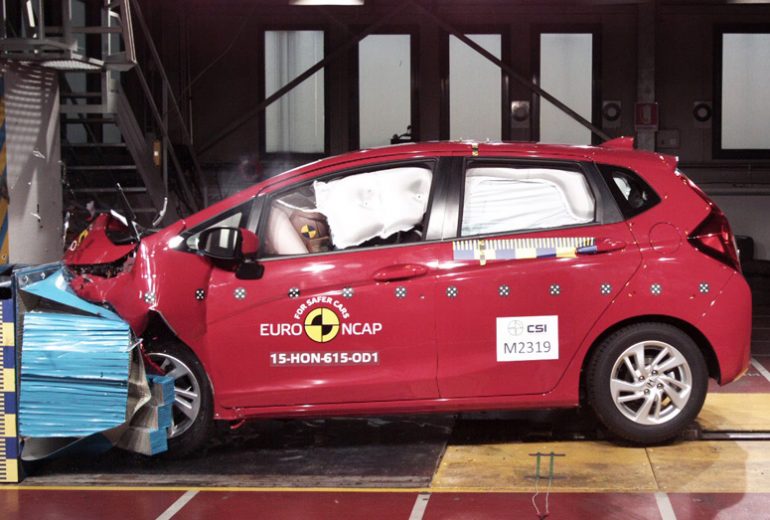 Honda all new jazz dapat predikat keselamatan terbaik