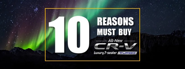 10 alasan mengapa anda harus membeli CRV Turbo